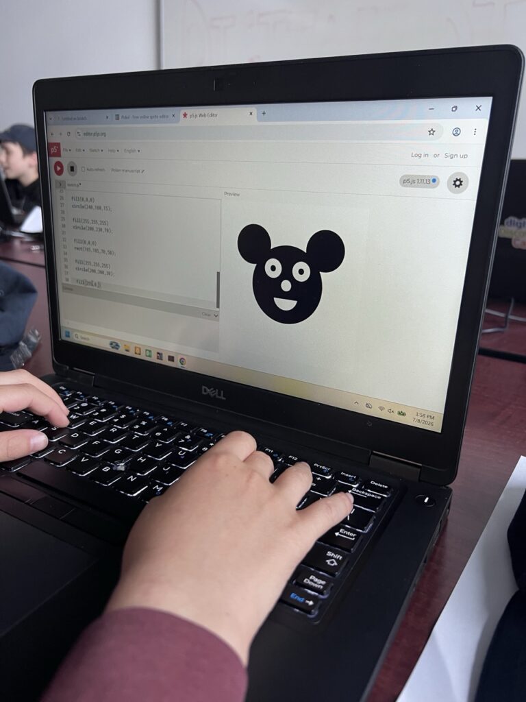 Digital NS Camp 2026, computer activity